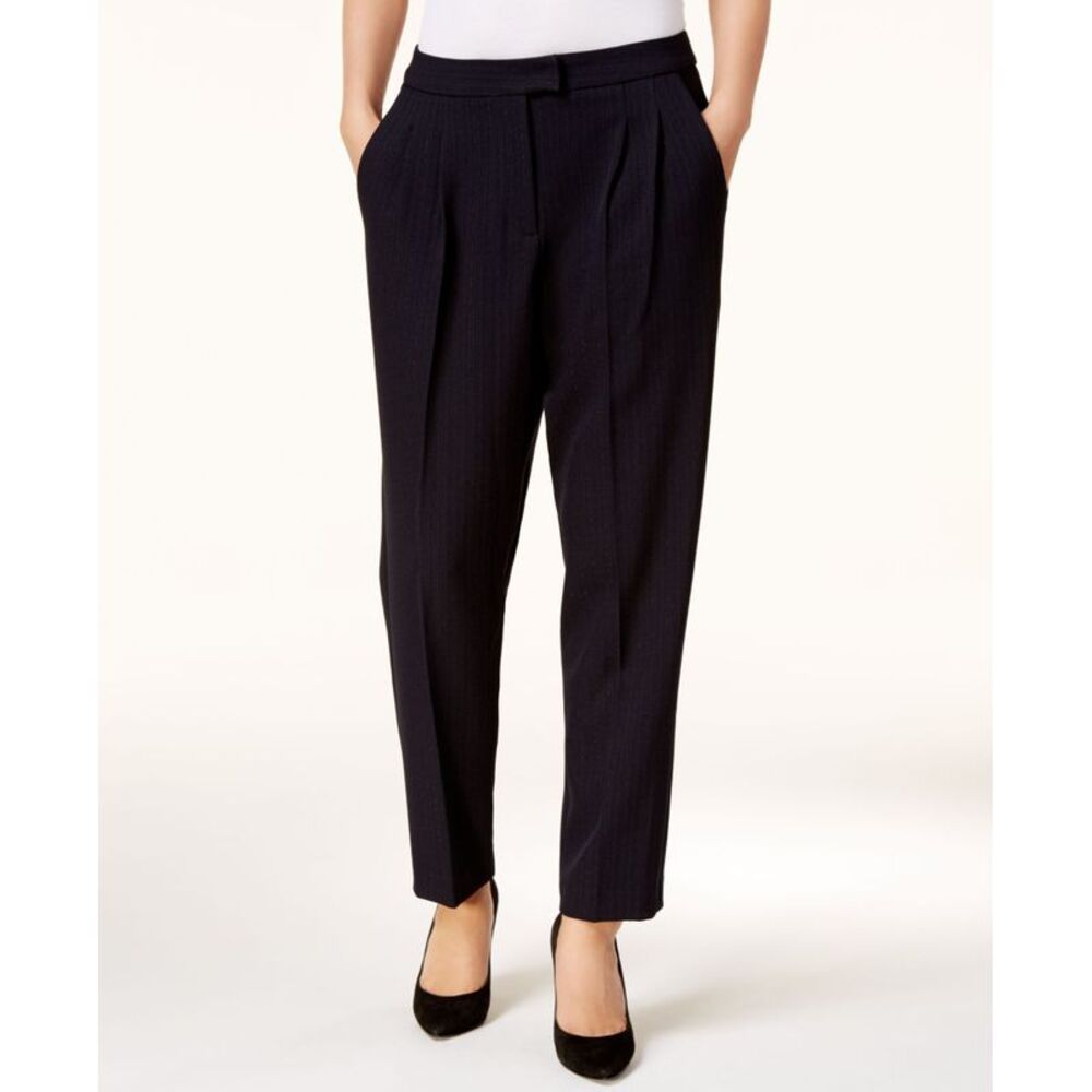 NY Collection Pleated Trousers